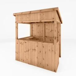 Waltons 9' X 4' Premium Pressure Treated Garden Bar - 2 Styles Available 15 Waltons 9' X 4' Premium Pressure Treated Garden Bar - 2 Styles Available -Plants Sales Store SI 003 001 0092 Pressure Treated Pent 4x6 Bar Detail0042