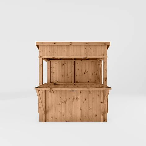 Waltons 6' X 4' Premium Pressure Treated Garden Bar - 2 Styles Available 6 Waltons 6' X 4' Premium Pressure Treated Garden Bar - 2 Styles Available - Image 4