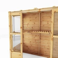 Waltons 6 X 3 Traditional Wooden Tall Wall Victorian Mini Greenhouse Potting Shed 18 Waltons 6 X 3 Traditional Wooden Tall Wall Victorian Mini Greenhouse Potting Shed -Plants Sales Store SI 004 001 0023 6x3 Traditional Tall Wall Greenhouse Detail001