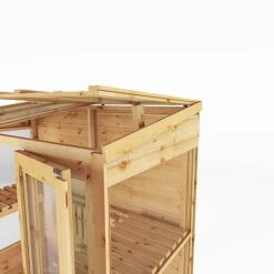 Waltons 6 X 3 Traditional Wooden Tall Wall Victorian Mini Greenhouse Potting Shed 20 Waltons 6 X 3 Traditional Wooden Tall Wall Victorian Mini Greenhouse Potting Shed -Plants Sales Store SI 004 001 0023 6x3 Traditional Tall Wall Greenhouse Detail003