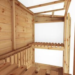 Waltons 6 X 3 Traditional Wooden Tall Wall Victorian Mini Greenhouse Potting Shed 21 Waltons 6 X 3 Traditional Wooden Tall Wall Victorian Mini Greenhouse Potting Shed -Plants Sales Store SI 004 001 0023 6x3 Traditional Tall Wall Greenhouse Detail004