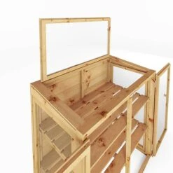 Waltons 4 X 2 Traditional Wooden Mini Greenhouse Potting Shed 16 Waltons 4 X 2 Traditional Wooden Mini Greenhouse Potting Shed -Plants Sales Store SI 004 001 0028 DT 4x2 Mini Greenhouse Detail001