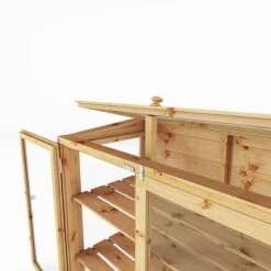 Waltons 4 X 2 Traditional Wooden Mini Greenhouse Potting Shed 18 Waltons 4 X 2 Traditional Wooden Mini Greenhouse Potting Shed -Plants Sales Store SI 004 001 0028 DT 4x2 Mini Greenhouse Detail003