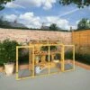 Waltons 4 X 2 Traditional Wooden Mini Greenhouse Potting Shed -Plants Sales Store SI 004 001 0028 DT 4x2 Mini Greenhouse M4 MainDO