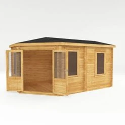 5m X 3m Corner Lodge Grande - 28mm Double Glazed 17 5m X 3m Corner Lodge Grande - 28mm Double Glazed -Plants Sales Store SI 006 004 0083 5mx3m Corner Lodge Grande 44mm Double Glazed Studio LH DO