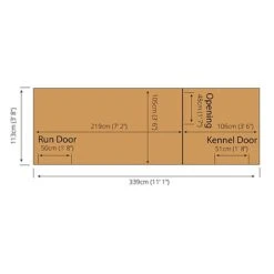 Waltons 12' X 4' Dog Run And Kennel 21 Waltons 12' X 4' Dog Run And Kennel -Plants Sales Store SI 010 001 0004 300dpi 15