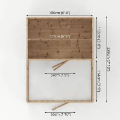 Waltons 8' X 6' Dog Kennel And Run 19 Waltons 8' X 6' Dog Kennel And Run -Plants Sales Store SI 010 001 0005 8x6 Dog Run Extension and Floor Pack Floor 20Plan