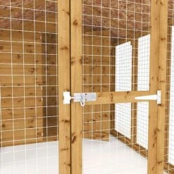 Waltons 10' X 6' Dog Kennel And Run 17 Waltons 10' X 6' Dog Kennel And Run -Plants Sales Store SI 010 001 0006 10x6 Dog Run Extension and Floor Pack Detail005