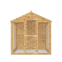 Waltons 10' X 6' Dog Kennel And Run 18 Waltons 10' X 6' Dog Kennel And Run -Plants Sales Store SI 010 001 0006 10x6 Dog Run Extension and Floor Pack Front 2