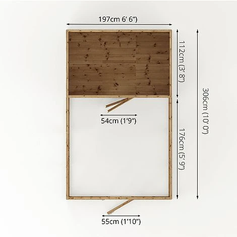 Waltons 10' X 6' Dog Kennel And Run 12 Waltons 10' X 6' Dog Kennel And Run - Image 10