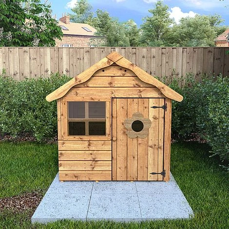 Waltons 4 X 4 Snug Apex Garden Wooden Playhouse 4 Waltons 4 X 4 Snug Apex Garden Wooden Playhouse - Image 2