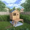 Waltons 4 X 4 Wooden Snug Garden Shed Playhouse With Tower
