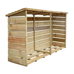 Pressure Treated 8' X 2' Budget Log Store 10 Pressure Treated 8' X 2' Budget Log Store -Plants Sales Store Store20Left20WB