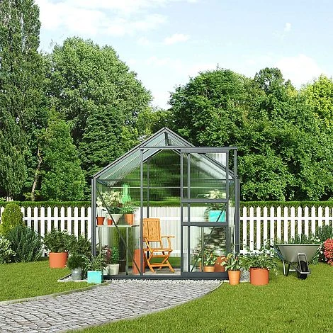 Garden Grow Traditional Greenhouse 6.2 X 4.3 X 6.6ft 11 Garden Grow Traditional Greenhouse 6.2 X 4.3 X 6.6ft - Image 9