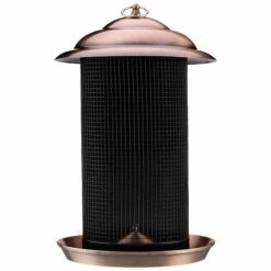 Happy Beaks Copper Finish Twin Feeder -Plants Sales Store WEBG36212