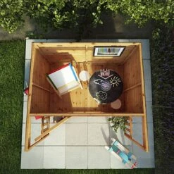 Waltons 6 X 5 Sheriff Pent Wooden Garden Playhouse 14 Waltons 6 X 5 Sheriff Pent Wooden Garden Playhouse -Plants Sales Store dahlia playhouse w4 aerial SI 002 001 0072