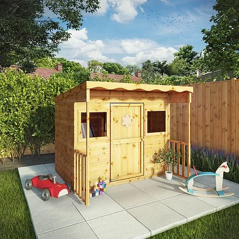 Waltons 6 X 5 Sheriff Pent Wooden Garden Playhouse 3 Waltons 6 X 5 Sheriff Pent Wooden Garden Playhouse